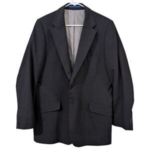 Rohan Envoy Jacket Men's 42 Reg Wool Blend Tailored Technology Blazer - Navy